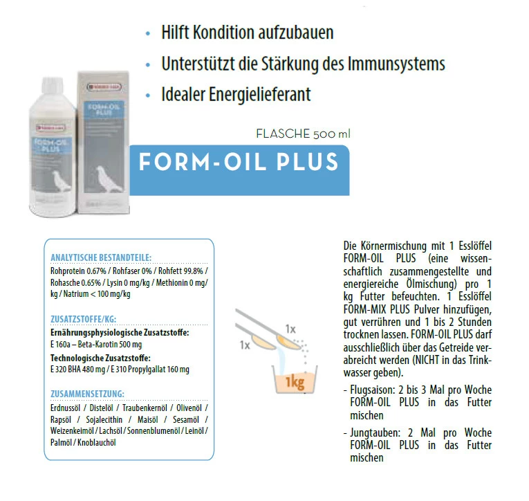 Oropharma Form-Oil Plus 500ml – Bild 2
