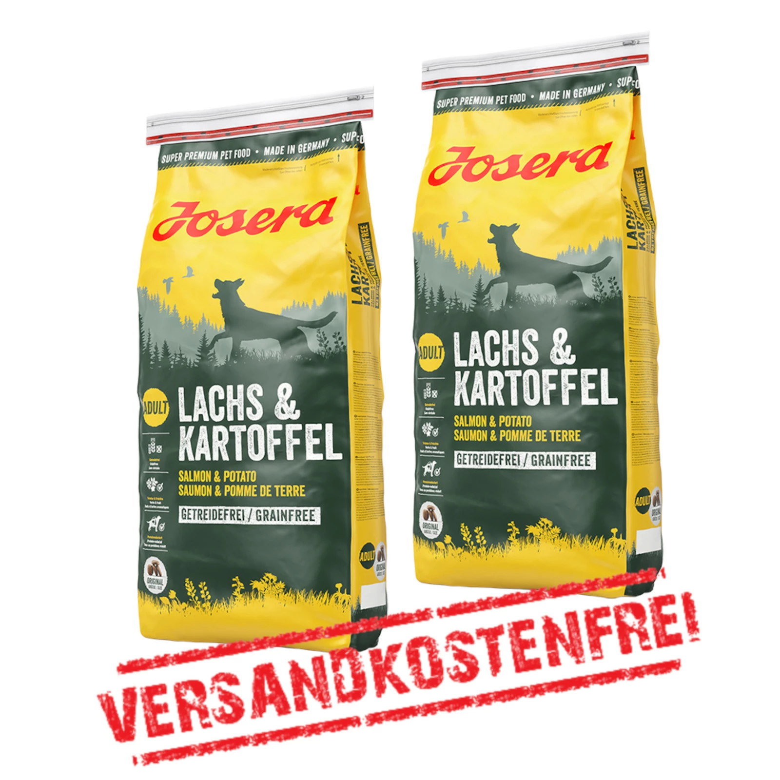 Josera Lachs&Kartoffel 2er-Pack 30kg