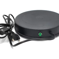 Polmark Tränkenwärmer Flach Schwarz 15W Ø 18cm