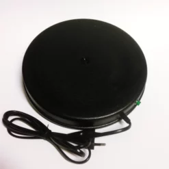 Polmark Tränkenwärmer Flach Schwarz 24W Ø 30cm